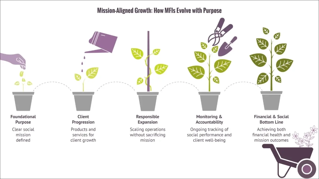 Mission Drift vs. Supporting the Growth of Microfinance End Clients